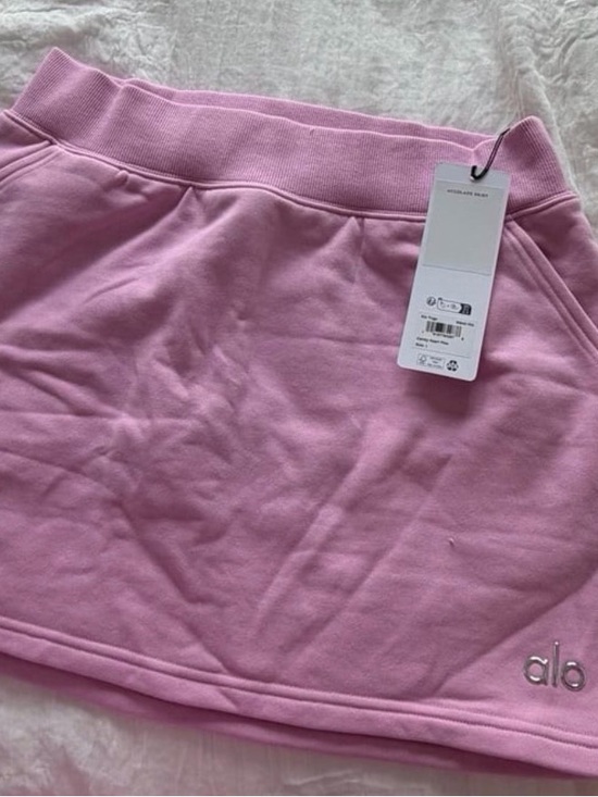 ALO Yoga Dresses & Skirts - ALO Yoga Lavender Pink Mini Skirt with Subtle Logo